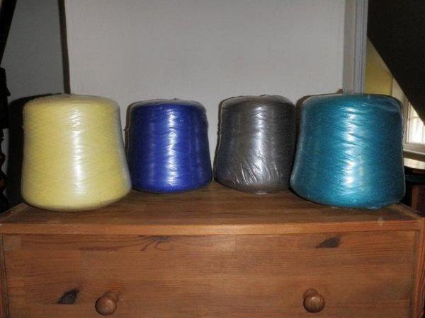 Image 1 of Four CONES of YARN,new in outer wrapper