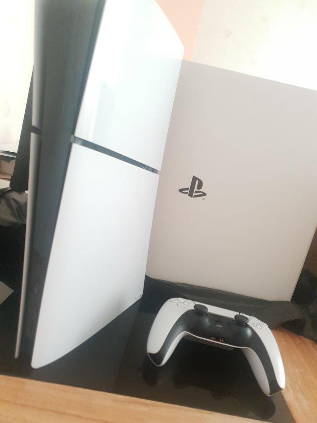 Preview of the first image of Used/Like New Boxed PS5 Slim 1TB Digital Edition.