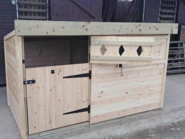 Image 4 of Small Hand Built Shelter, ideal for goats
