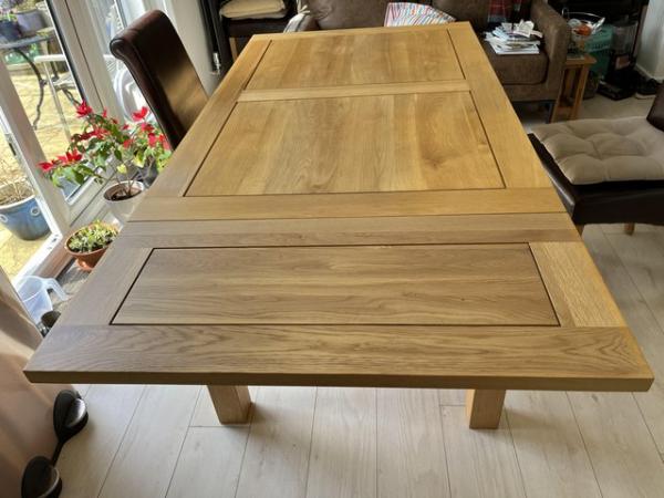 Image 2 of Extending Oak Dining Table