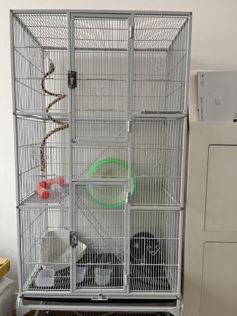Image 3 of Large rats cage with accessories
