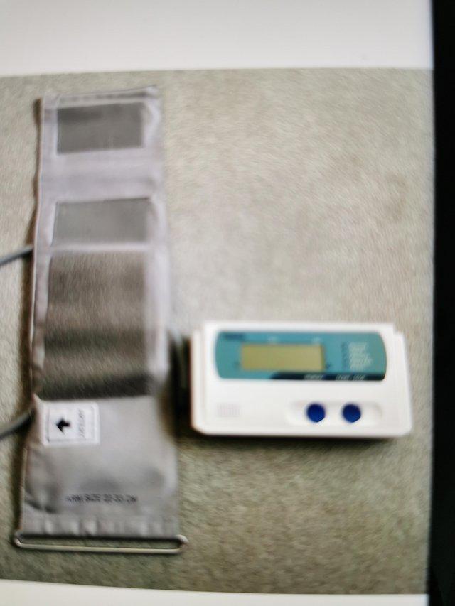 Preview of the first image of Mars automatic blood pressure monitor and cuff.