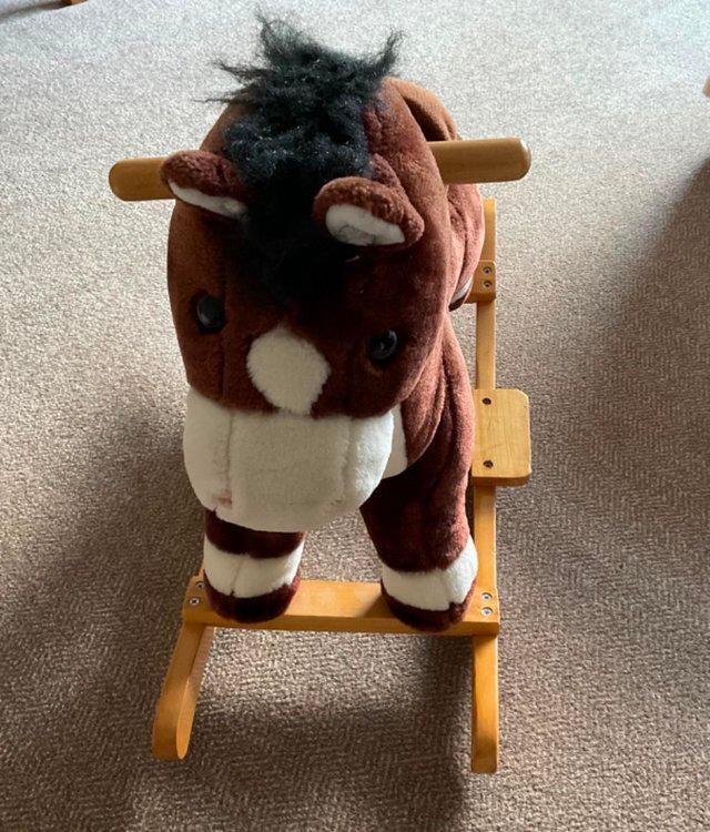 Preview of the first image of Children’s Kids Rocking Horse Good cond.