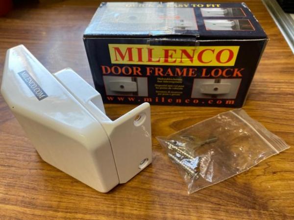 Image 2 of MILENCO CARAVAN DOOR FRAME LOCK