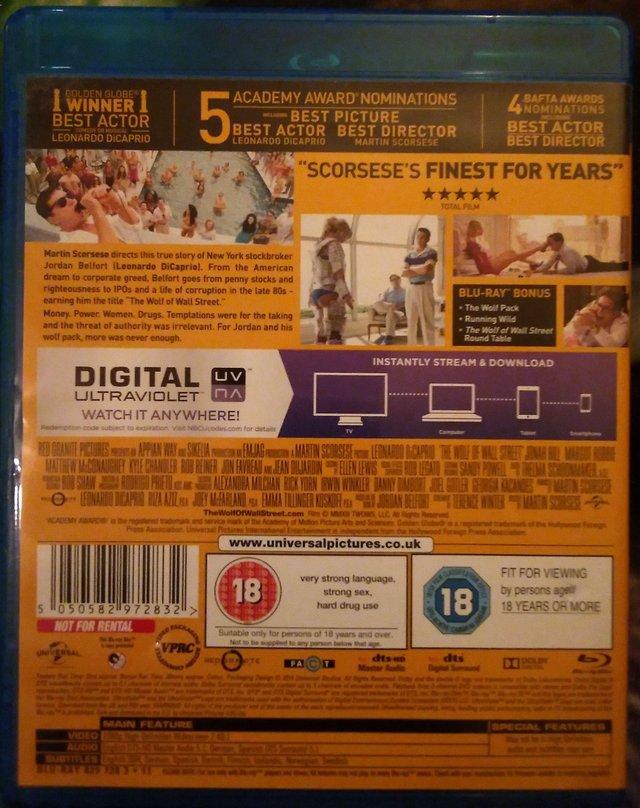 Preview of the first image of The Wolf of Wall Street Blu-Ray & Digital Ultra-Violet.