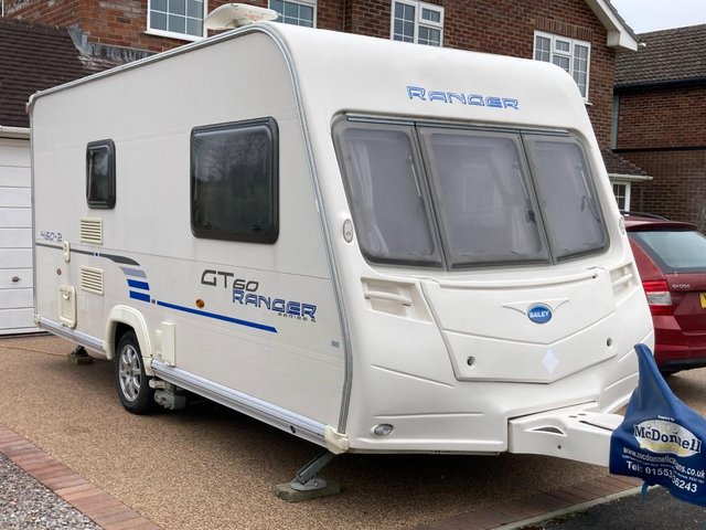 Preview of the first image of Bailey GT60 Ranger S6 460-2 Caravan '09 MotorMover Microwave.