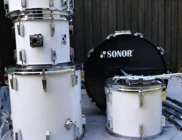 Image 1 of Sonor drum kit - shell pack 80s