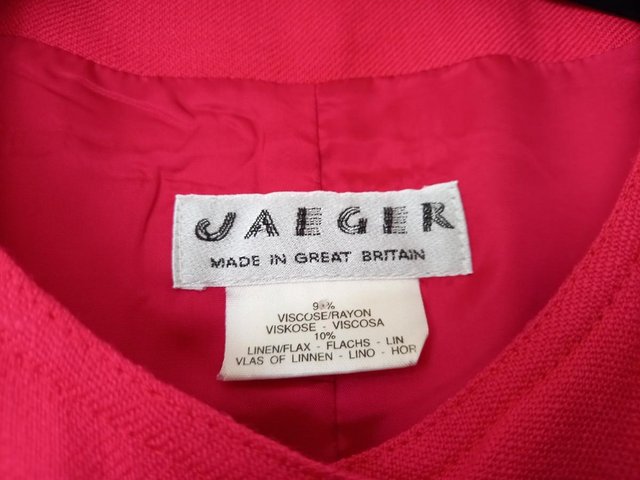 Preview of the first image of Jaeger shift dress UK 8 but fits size 10.