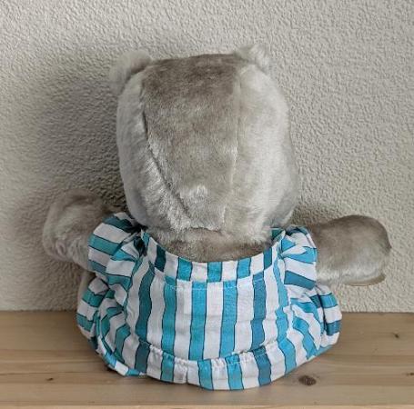 Image 2 of Official 1987 Silentnight Tebro 9" Soft Toy Hippo