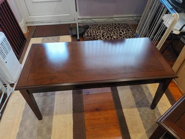 Image 1 of Mahogany Coffee Table and Nest of Tables