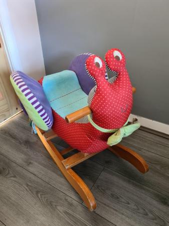 Image 2 of Colourful baby snail rocker