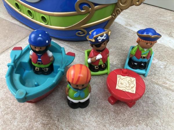 Image 3 of ELC HappyLand Pirate Ship & Accessories