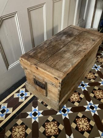 Image 2 of Old Pine chest great condition