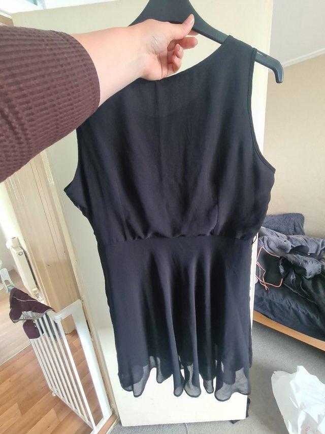 Preview of the first image of Black dress from F&F size 18.