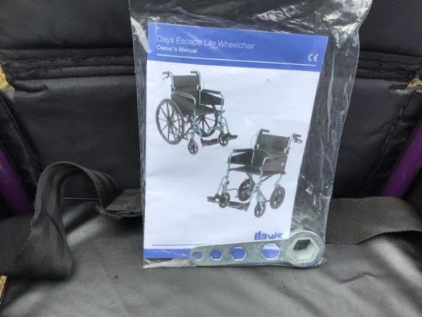 Image 2 of Days lightweight wheelchair