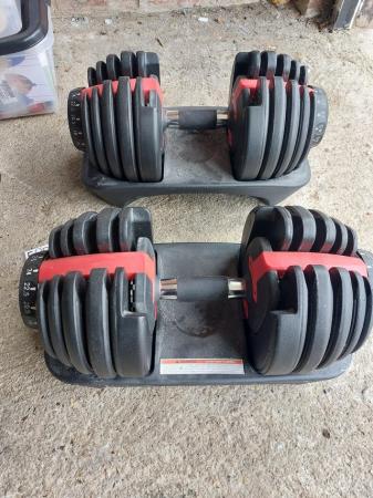 Image 2 of For sale adjustable lifting weights in good condition only u