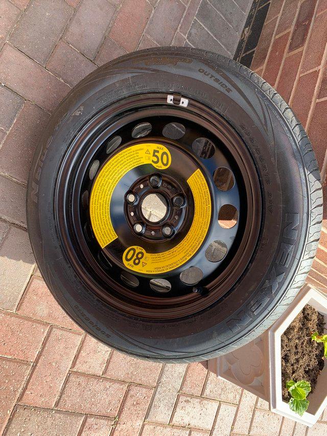 Preview of the first image of New spare wheel and tyre. Never used..