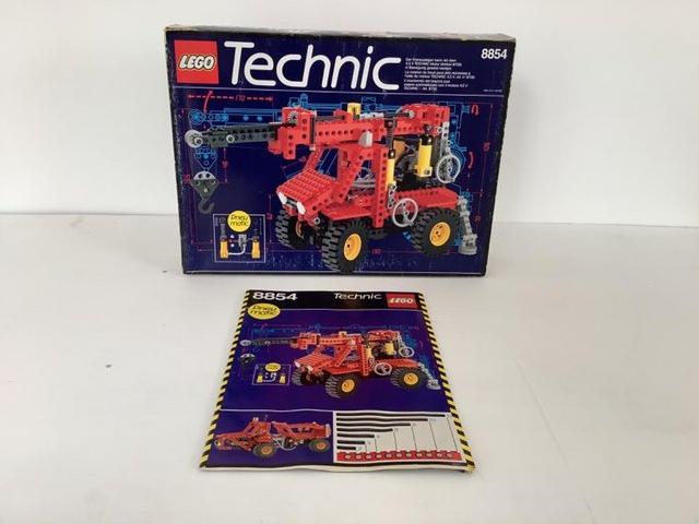 Preview of the first image of Lego Technic 8854 crane - vintage.