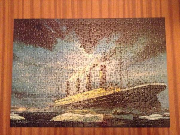 Image 3 of VINTAGE TITANIC JIGSAWS; TWO 500 PIECE