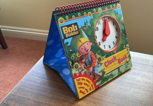 Image 3 of Bob the Builder tell the time book