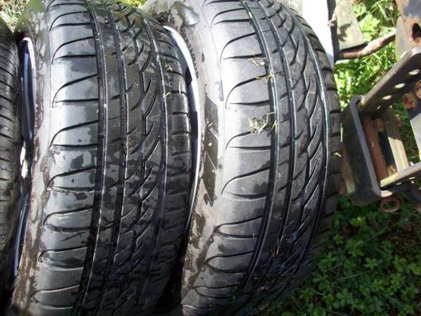 Image 9 of BMW set of wheels and tyres 205.55R16