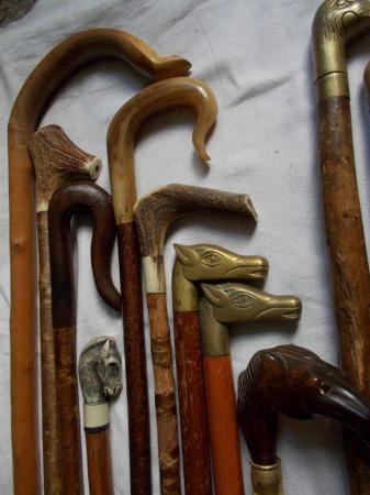 Image 3 of A large collection of Antique walking stick canes £30 each