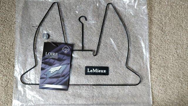 Image 5 of LEMIEUX LOIRE SATIN FLY HOOD TRUFFLE X-LARGE