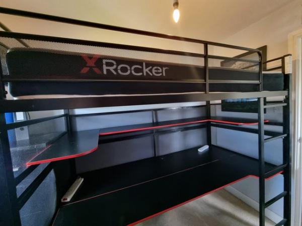 Image 3 of XRocker gaming high bed, very good condition