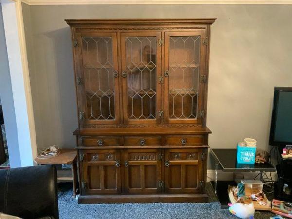 Image 1 of Old Charm Display Unit with Sideboard
