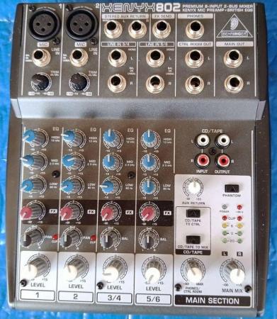 Image 1 of BEHRINGER 802 MIXER ( not powered )