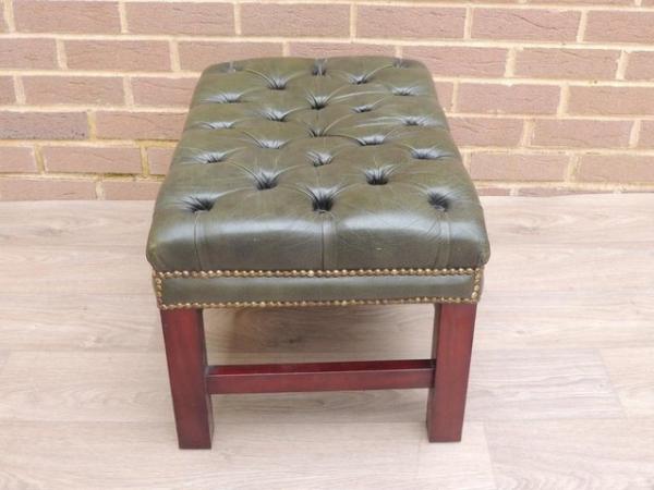Image 5 of Chesterfield Vintage Footstool H Frame (UK Delivery)