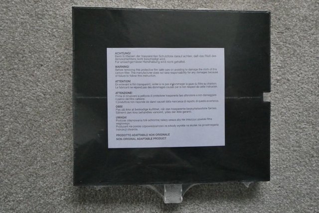 Image 1 of NEFF Compatible Internal Cooker Hood Carbon Filter – black