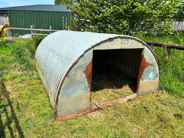 Preview of the first image of Metal Field Shelter For Sale..