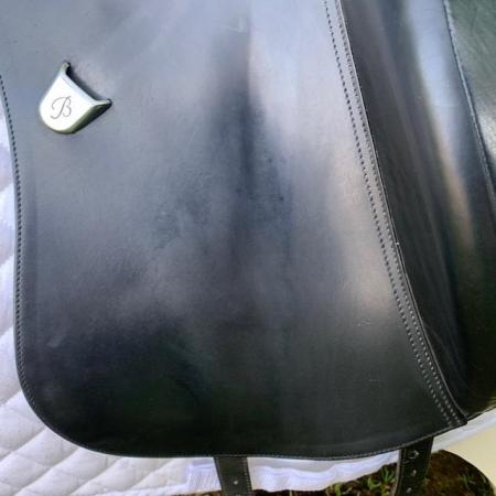 Image 7 of Bates Size 0 (16.5” - 17”) Innova Dressage saddle (S3156)