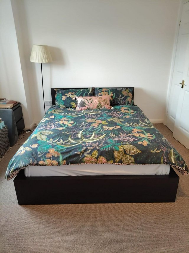 IKEA Double Bed Frame and Slats (Sultan Lade) Good Condition — photo 3 of 3