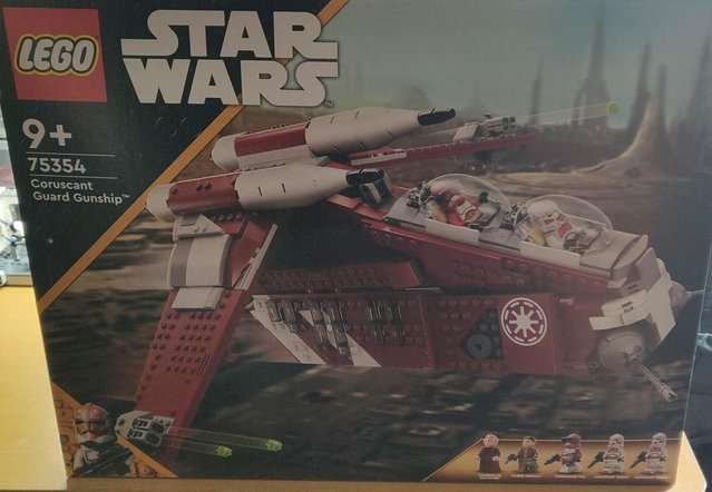 Preview of the first image of Star wars coruscant guard gunship.