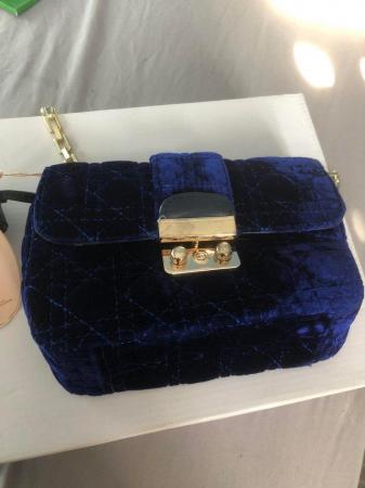 Image 2 of Blue ladies clutch bag brand new