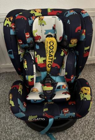 Image 1 of Cossatto 360 spin car seat