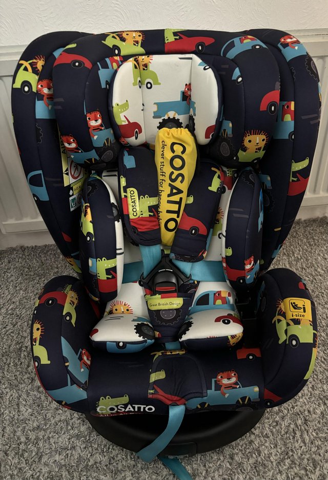 Preview of the first image of Cossatto 360 spin car seat.