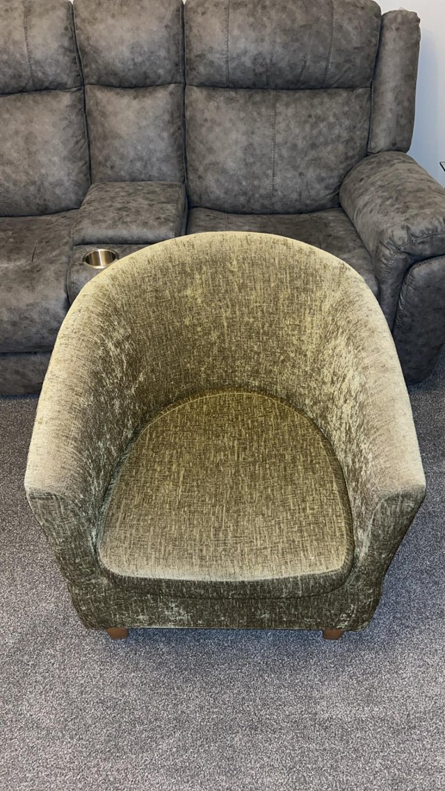 Preview of the first image of Tub chairs green collection only.