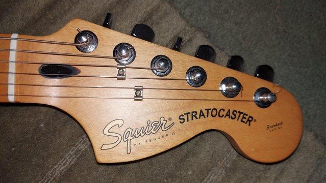 Image 3 of Squier Standard Stratocaster, EMG DG20 David Gilmore