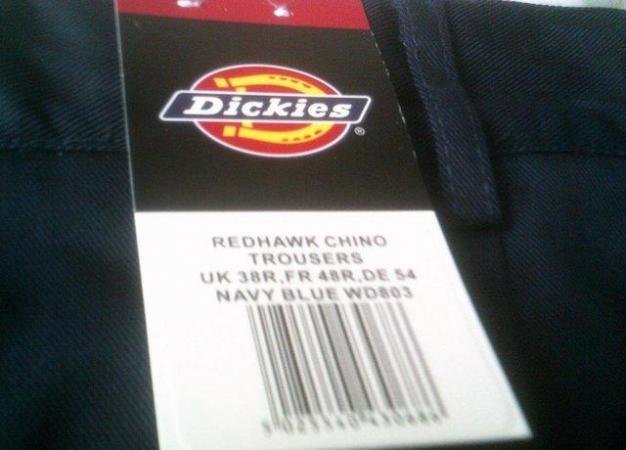 Image 1 of BRAND NEW DICKIES MEN'S CHINOTROUSERS