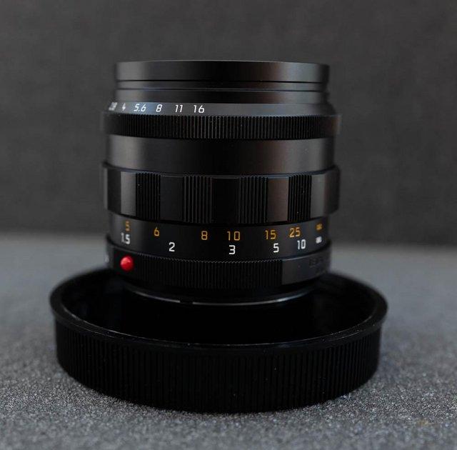 Preview of the first image of Leica NOCTILUX-M 50mm f/1.2 Aspherical Lens (Black Anodized).