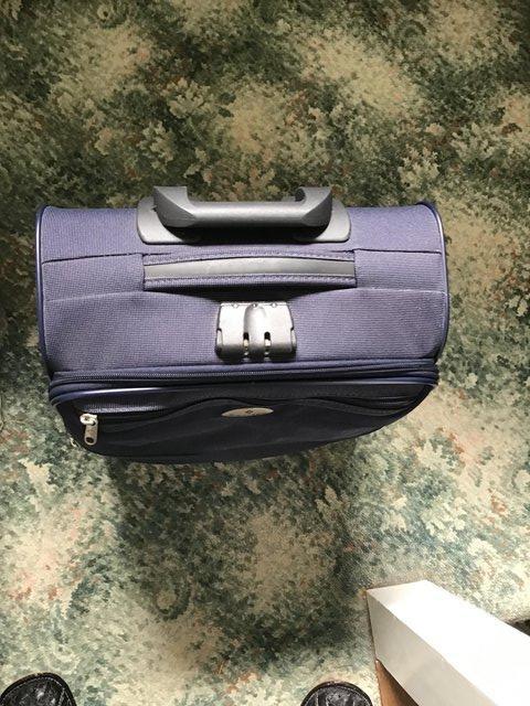 Preview of the first image of SAMSONITE CABIN LUGGAGE 2 WHEEL LIGHT CARRY ON BAGS.