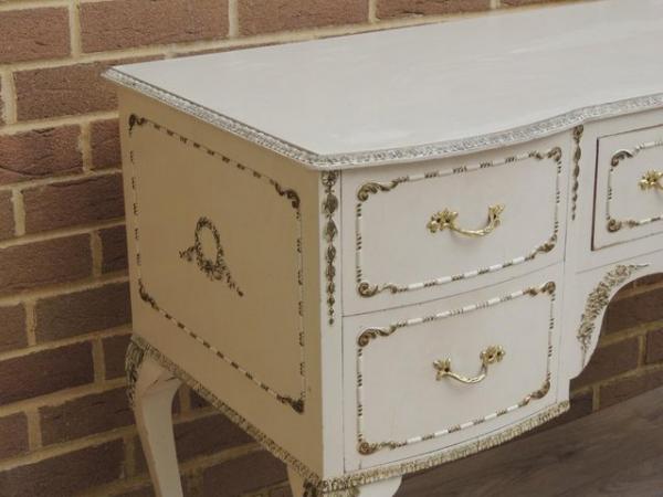 Image 9 of French Dressing Table + Stool (UK Delivery)