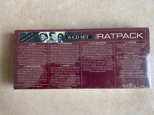 Preview of the first image of The RatPack Volume 1 and 2. 12 CD Set. Featuring Frank Sinat.