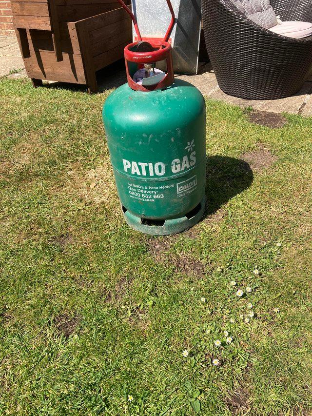 Preview of the first image of Calor Gas Cylinder - Patio Gas 13kg Propane.