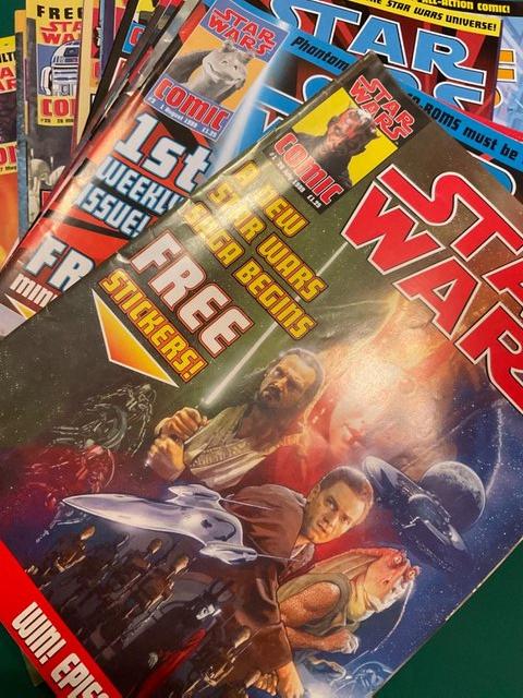 Preview of the first image of Selection of Star Wars Comics (1999-2002).
