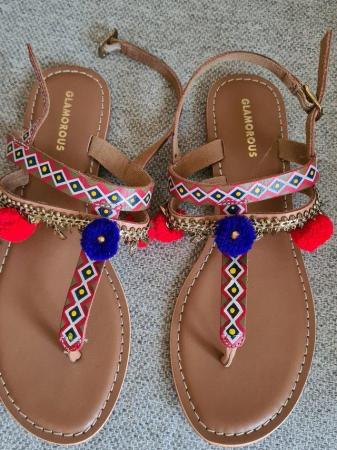 Image 2 of Morrocan style flip flop sandals