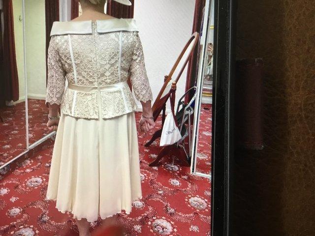Preview of the first image of Mother of bride dress worn once.